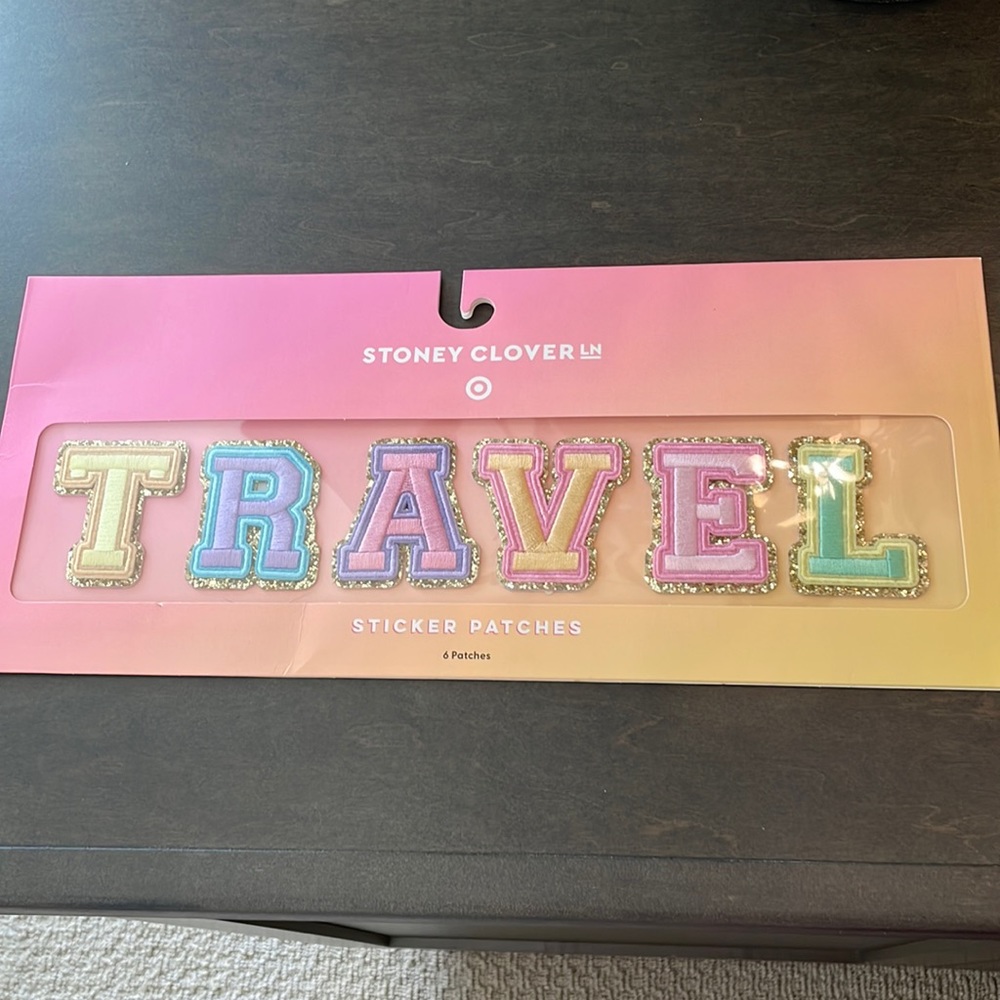 Stoney Clover Lane x Target “Travel” sticker patches